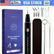 Electric Ultrasonic Dental Scaler Tartar Calculus Plaque Remover Tooth Stains