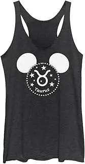 [Disney] Classic Mickey Taurus Women's Racerback Tank Top