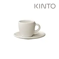 在飛比找PChome24h購物優惠-KINTO / TOPO杯盤組80ml-白