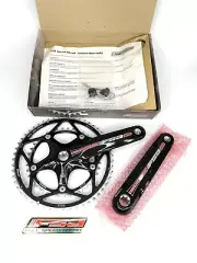 NEW FSA Carbon Pro Team Issue Octalink Crankset 172.5 39/53T BCD 130 NOS