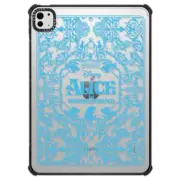iPad Pro 11-inch (M4) iPad Impact Case Alice in Wonderland Playing Card Cover iPad Case