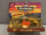 Micro Machines 1989 Triplesiders #1 Avanti, 32 Chopped, & RX-7