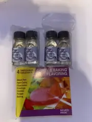LorAnn Oils StrengthFlavor Food Flavor, 1 Dram Bottle, Pina Colada 4-Pack