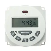 Excellway?&reg; L701 12V/110V/220V LCD Digital Programmable Control Power Timer Switch Time Relay 9552 12V
