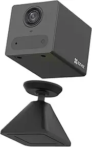 EZVIZ Wireless Security Camera, 1080P HD Indoor WiFi Battery Home IP Camera, Baby and Pet Monitor, PIR Detection, Night Vision, 2-Way Talk, Easy Install, 521G SD and Cloud Storage, Alexa, CB2 Black