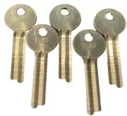 LOCKSMITH 5 YALE #884R SAFE DEPOSIT KEY BLANKS