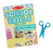 Melissa & Doug Scissor Skills Activity Pad Sea Life Kids/Childrens Toy 4+