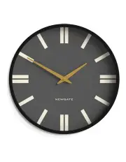 [Newgate] Universal Wall Clock Plaza Dial in Black