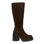 NICHE BROWNIE SUEDE PLATFORM BOOTS