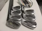Cobra King LTDx Iron Set - 5H, 6-PW, GW - KBS PGI 65 Senior Flex Graphite - NEW