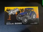 ERTL 1:16 NEW HOLLAND 8260 GEMINI WF TRACTOR, 1997 NAT’L FARM TOY SHOW NIB