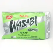 S & B Gluten Free Spicy Wasabi Powder -Silver 35oz/ 2.2lb