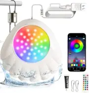 Pool Lights for Above Ground Pools RGB Dimmable Underwater Submersible Lights