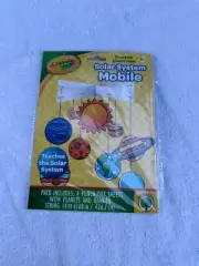 Crayola Solar System Mobile homeschool Science Astronomy educational craft