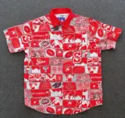 ️SYDNEY SWANS BUTTON UP LOUD FANATIC SHIRT OFFICIAL AFL MERCHANDISE SMFC 2XL