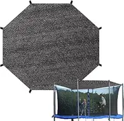 Trampoline Shade Cover,6ft 8ft 10ft 12ft 14ft Round Trampoline Sunshade Cover, Anti-UV Trampolines Sunshade Net, Roofing, UV-Resistant Accessories