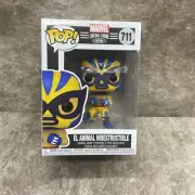 NEW, POP "MARVEL", LUCHA LIBRE, #711, EL ANIMAL INDESTRUCTIBLE, (WOLVERINE)