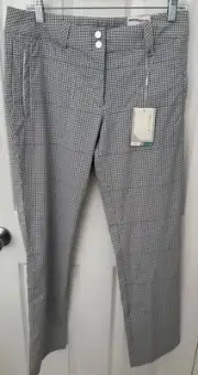 Womens Nike Golf Pants Modern Rise Checkered Size 6 New Retail price $85