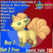 Pokémon Sword and Shield ✨ Shiny Vulpix ✨ W/ Best 6IV Customizable