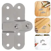 2 Pcs Folding Table Hardware Accessories Step Ladder Parts Desk Hinge