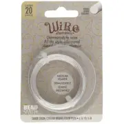 BeadSmith Silver Plated 20 Gauge German Wire by Wire Elements ~ (6.56 Yards)
