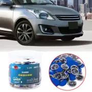 200Pcs 32mm/1.3inch Auto Car Rubber Wired Tyre Patches Puncture Repair Pa_K_