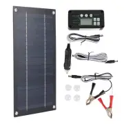 600W Solar Panel Charger Monocrystalline Silicon 100A Charge Controller EC