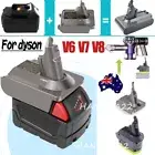 Adapter For Makita Milwaukee Dewalt Bosch 18V Battery Convert To Dyson V6 V7 V8
