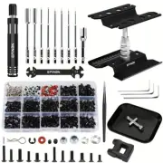 520pcs RC Car Repair Tool Set with 360 Stand Screwdriver for 1/8 1/10 1/12 Scale