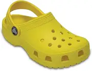 [Crocs] Unisex Kids Classic Clog, Lemon, C4