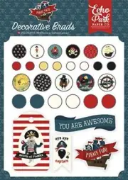 Echo Park Paper Company Pirate Tales Decorative brads