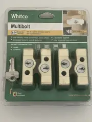 Whitco Cream Window Lock - 4 Pack