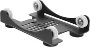 ULTECHNOVO 1 Set 3D Filament Holder Adjustable Printer Filament Stand Spool Filament Storage 3D Printer Filament Rack Printer Wire Holder 3D Printer Material Stand Aluminum Black