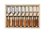 KAKURI Wood Chisel Set of 8 Japanese Chisel NOMI Set