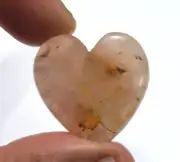 Fabulous Strawberry Quartz Heart Shape Cabochon 62.60 Crt Quartz Loose Gemstone