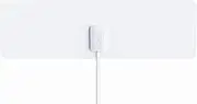 RGTech Monarch 40 White Indoor HDTV Flat Paper Thin Antenna - True 40 Mile Range, Multidirectional Reception, UWB Technology and 4G filter for Maximum UHF/VHF/FM/USB TV Tuner/DVB-T/DAB Radio reception