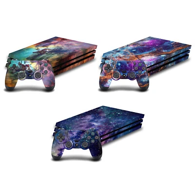 OFFICIAL COSMO18 ART MIX VINYL STICKER SKIN DECAL COVER FOR SONY PS4 PRO BUNDLE