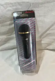 AIWA Dynamic Microphone DM-H200 -10' long cord Black Karaoke Vocal Use