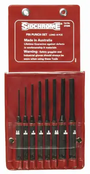 Sidchrome SCMT27205 - Long Pin Punch Set 8 Piece