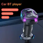 Car Bluetooth FM Transmitter Radio MP3 Wireless Adapter Hands-Free 2Port Charger