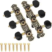Nutriess Guitar Tuning Pegs 18 Tuners 3L3R Machine Heads Replacement Acoustic Guitar Keys Pegs for Precise Sound Adjustment and Enhanced Performance