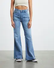 Phoebe Tonk x Rolla's Eastcoast Flare Jeans