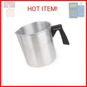 EricX Light Candle Making Pouring Pot,2 pounds,Double Boiler Wax Melting Pot,Dri