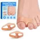 12 Pack Toe Separators Bunion Corrector Big Toe Spacers for Bunions Hammer To...