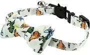 FUTUREORYY Colorful Cat Bowtie Collar for Kittens Pet Necklace with Bell Chic Design for Parties and Events for Comfort and Durability