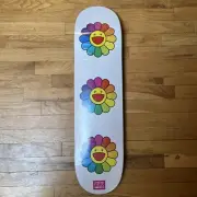 Takeshi Murakami x Complexcon MCA Multi Flower 8.0 Skateboard Deck White