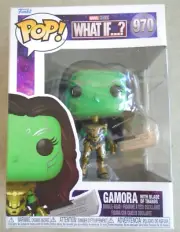 FUNKO POP! MARVEL WHAT IF GAMORA W/ BLADE OF THANOS #970 BOBBLEHEAD FIGURE
