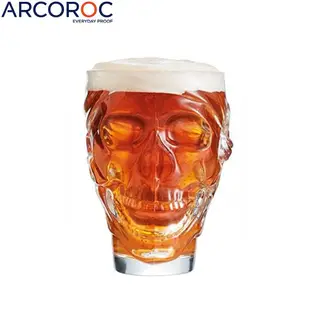 【Luminarc】法國樂美雅 ARCORCO 3D立體浮雕啤酒杯-骷髏海盜 900cc 造型啤酒杯 (8.6折)