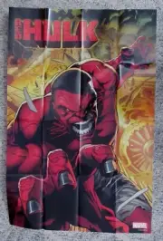 Red Hulk #1 Marvel Comics 2025 Promo Poster 24 x 36 Geoff Shaw