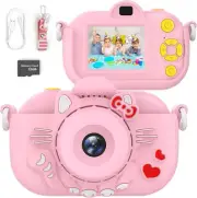 ENGUNS Kids Camera for Girls Age 3-12, 32MP HD Digital Camera for Kids, Dual Len